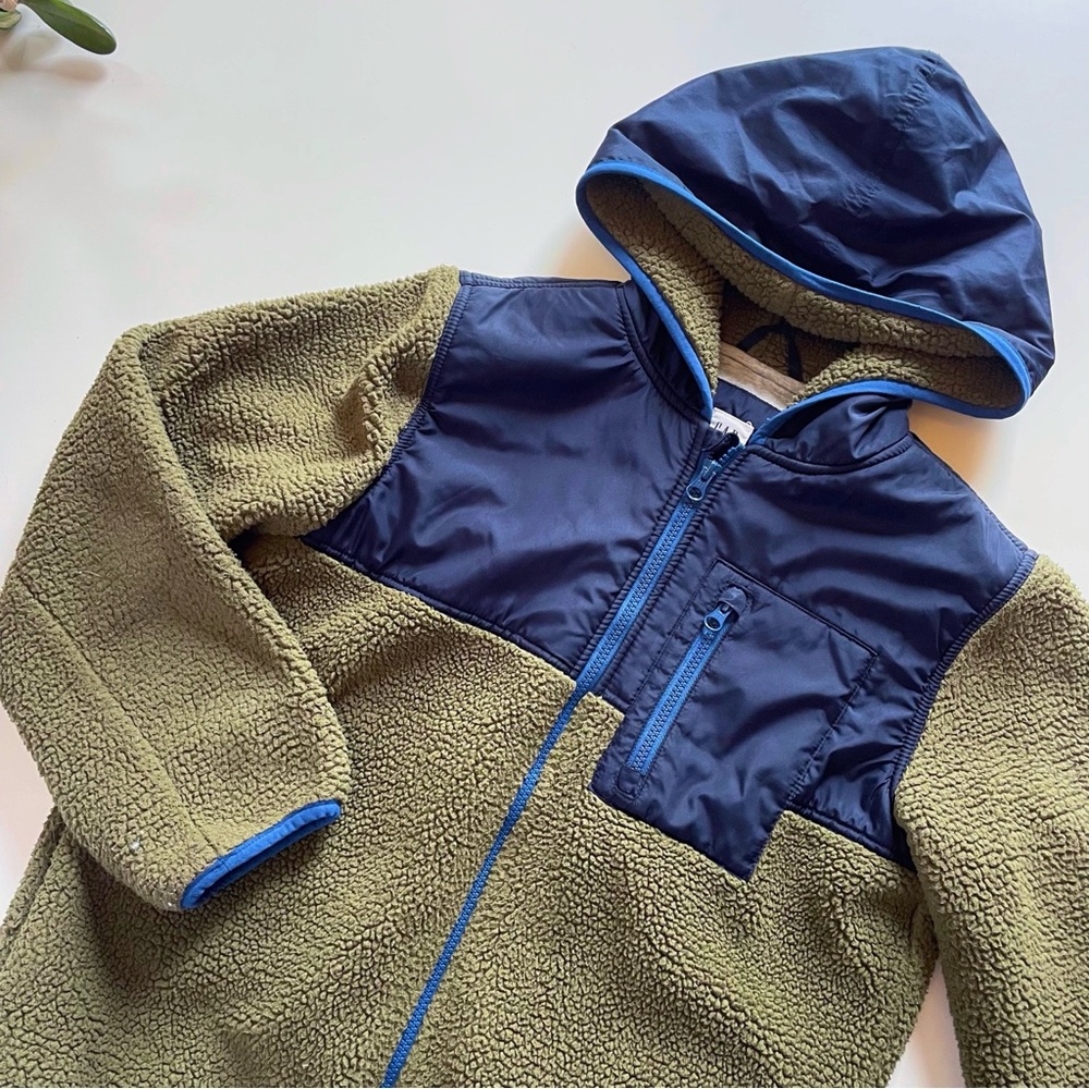 Gap Kids Sherpa Hooded Jacket | XXL | 14-16y